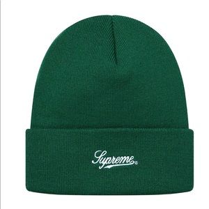Supreme AntiHero Beanie Dark Green